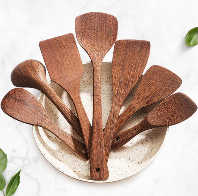 Natural Wooden Spatula Eco-friendly Wood Spoon Non-stick Pan Spatulas Long Handle Meal Spoon Retro Spoon Colander Cooking Tool Dinnerware
Natural Wooden Spatula Eco-friendly Wood Spoon Non-stick Pan Spatulas Long Handle Meal Spoon Retro Spoon Colander Cooking Tool Dinnerware