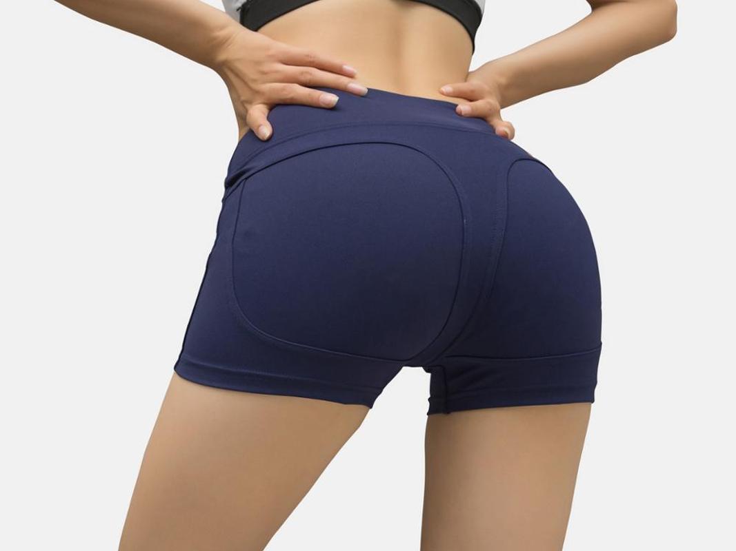 High waist Seamless Gym Shorts Fitness Yoga Short Scrunch BuYoga Shorts High Elasticity Short Peach Hip Leggings, Blue
High waist Seamless Gym Shorts Fitness Yoga Short Scrunch BuYoga Shorts High Elasticity Short Peach Hip Leggings, Blue