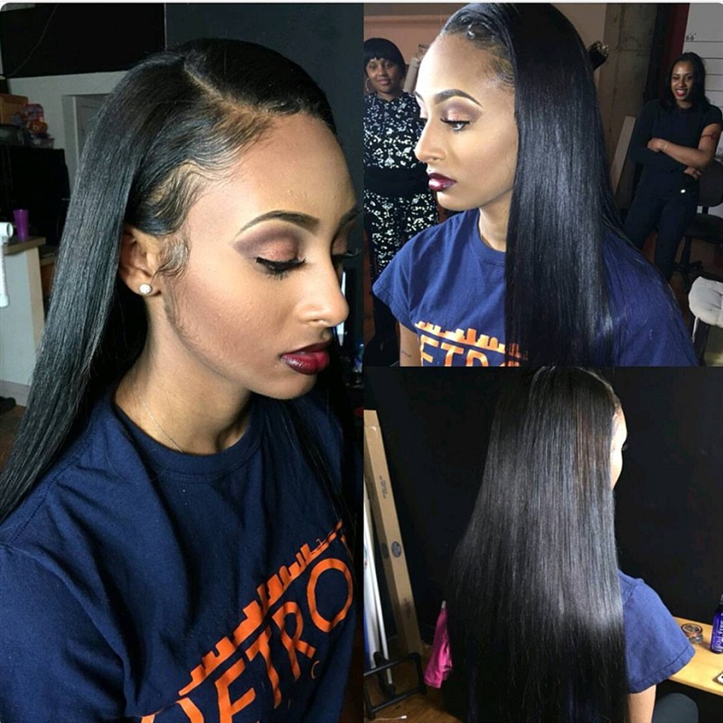 Malaysian Yaki Straight Wig 150% Lace Front Human Hair Wigs 4" Pre Plucked Lace Part Wig For Black Women Remy Yaki Straight, As pic
Malaysian Yaki Straight Wig 150% Lace Front Human Hair Wigs 4" Pre Plucked Lace Part Wig For Black Women Remy Yaki Straight, As pic
