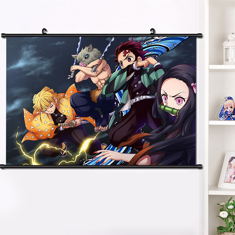 Anime Demon Slayer: Kimetsu no Yaiba Agatsuma Zenitsu Wall Scroll Poster Manga Wall Hanging Poster Home Decoration Gift 40*60cm T200414
Anime Demon Slayer: Kimetsu no Yaiba Agatsuma Zenitsu Wall Scroll Poster Manga Wall Hanging Poster Home Decoration Gift 40*60cm T200414