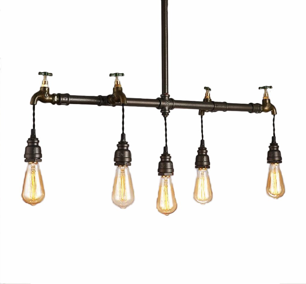 Loft Vintage Water Pipe Chandelier Iron Art Chandelier Restaurant Bar Decoration Chandelier Edison Retro Pendant Lights
Loft Vintage Water Pipe Chandelier Iron Art Chandelier Restaurant Bar Decoration Chandelier Edison Retro Pendant Lights