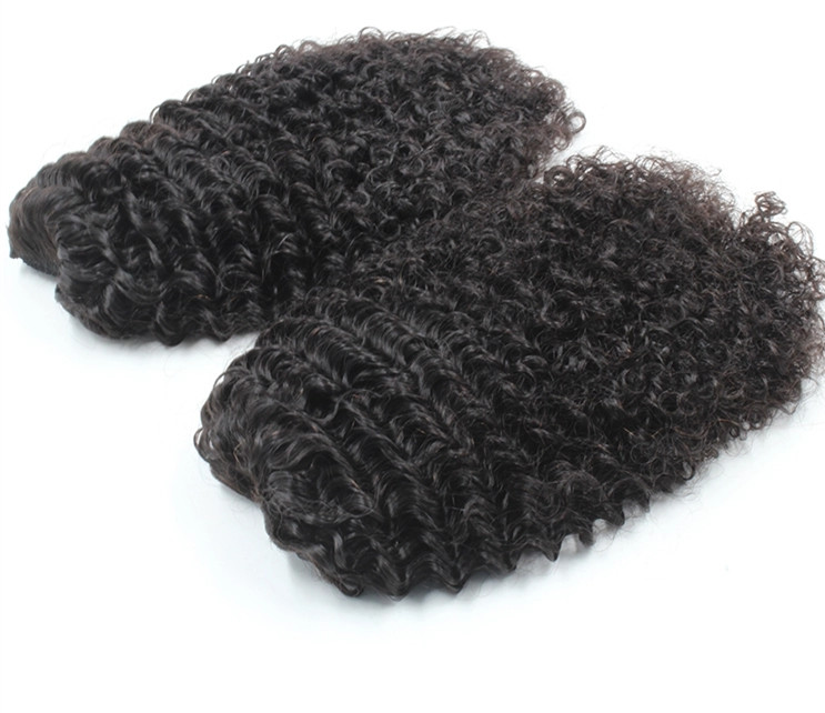 Hot Drawstring ponytail Long 160g afro kinky curly human hair ponytail hair extension for black women
