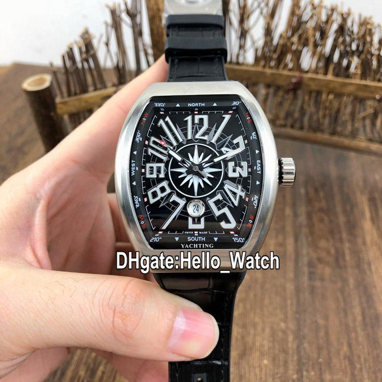 New Saratoge Yachting Steel Case V45 SC DT Black Dial Asian 2813 Automatic Mens Watch Black Rubber/Leather Strap Gents Watches Hello_Watch, Custom waterproof service
New Saratoge Yachting Steel Case V45 SC DT Black Dial Asian 2813 Automatic Mens Watch Black Rubber/Leather Strap Gents Watches Hello_Watch, Custom waterproof service