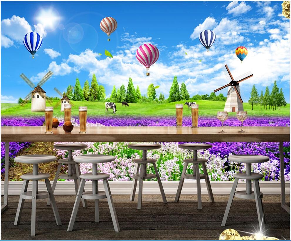 3d room wallpaper custom photo mural Beautiful lavender idyllic landscape blue sky and white cloud grass background wallpaper for walls 3 d, Non-woven fabric
3d room wallpaper custom photo mural Beautiful lavender idyllic landscape blue sky and white cloud grass background wallpaper for walls 3 d, Non-woven fabric