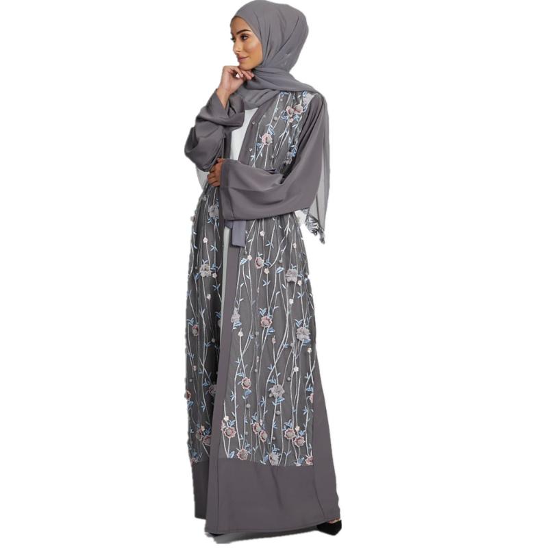Fashion Ramadan embroidery Kimono Abaya Hijab Muslim Dress female Caftan Turkish Islamic Kaftan Robe Musulman Abayas Islam F1313
Fashion Ramadan embroidery Kimono Abaya Hijab Muslim Dress female Caftan Turkish Islamic Kaftan Robe Musulman Abayas Islam F1313