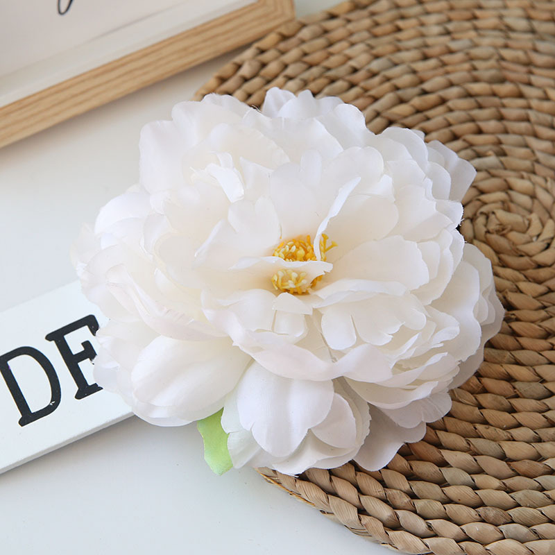 15cm large simulation silk peony flower head wedding decoration road leading wreath DIY background artificial peony flower wall, White
15cm large simulation silk peony flower head wedding decoration road leading wreath DIY background artificial peony flower wall, White