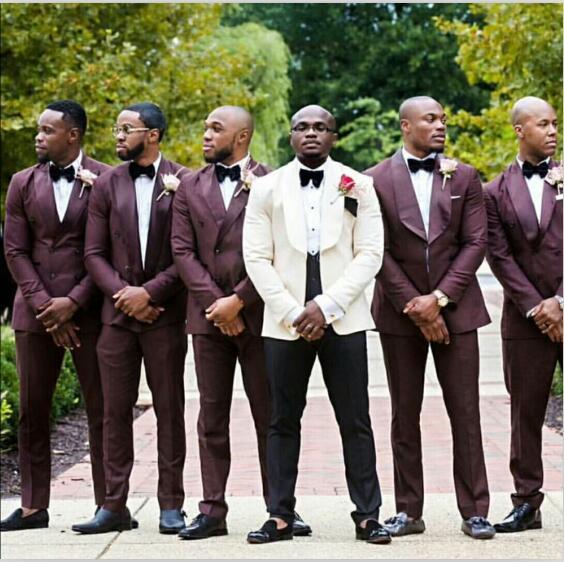 New Arrival One Button Groomsmen Shawl Lapel Groom Tuxedos Men Suits Wedding/Prom Best Man Blazer ( Jacket+Pants+Vest+Tie) 042, Same as image
New Arrival One Button Groomsmen Shawl Lapel Groom Tuxedos Men Suits Wedding/Prom Best Man Blazer ( Jacket+Pants+Vest+Tie) 042, Same as image