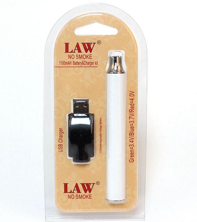 Law Preheating VV Battery Charger Kit 1100mAh PreHeat O Pen Bud Touch Variable Voltage Vape Battery For CE3 Thick Oil Cartridge
Law Preheating VV Battery Charger Kit 1100mAh PreHeat O Pen Bud Touch Variable Voltage Vape Battery For CE3 Thick Oil Cartridge