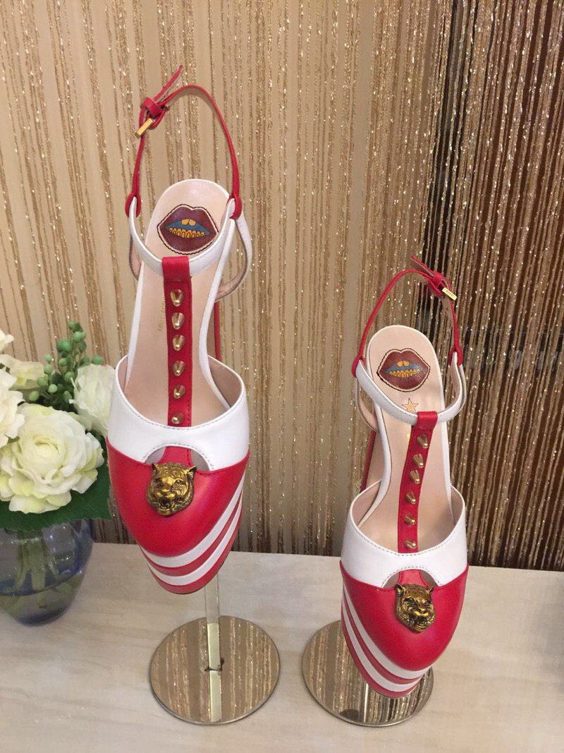 New hot sell woman shoes designer genuine leather with rivet lady dress platform heels woman sandals, Red
New hot sell woman shoes designer genuine leather with rivet lady dress platform heels woman sandals, Red