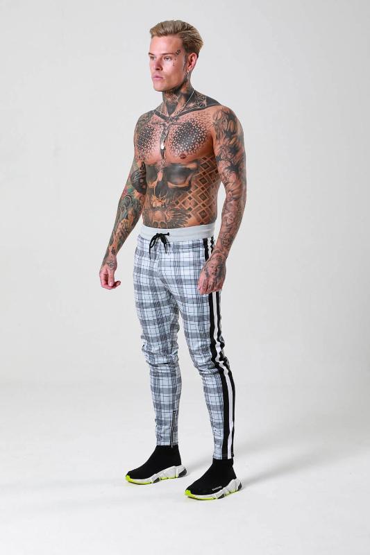 Spring and summer fashion men's side striped feet trousers plaid pants sports fitness casual pants trousers quality assurance
Spring and summer fashion men's side striped feet trousers plaid pants sports fitness casual pants trousers quality assurance
