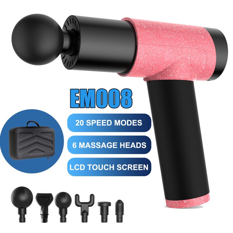 Massage Gun Fascia release electric Vibration body back neck Massager gun With 6 Massager Heads for Hamstring or Calf Strain
Massage Gun Fascia release electric Vibration body back neck Massager gun With 6 Massager Heads for Hamstring or Calf Strain