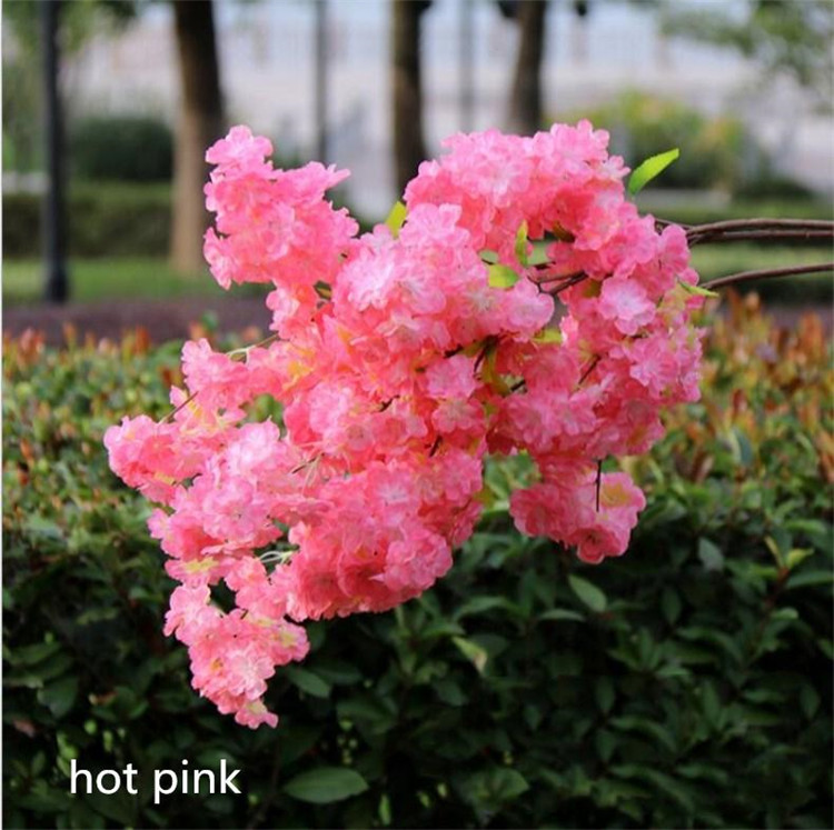 100 PCS Four Branches Simulation Cherry Blossom Bouquet 1 m Long Wedding Arch Decorative Flower Home Living Decor, Customize
100 PCS Four Branches Simulation Cherry Blossom Bouquet 1 m Long Wedding Arch Decorative Flower Home Living Decor, Customize