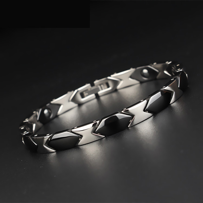 Titanium Steel Bracelet for Men and Women Simple Personality Ceramic Jewelry Black Healthy Jewelry
Titanium Steel Bracelet for Men and Women Simple Personality Ceramic Jewelry Black Healthy Jewelry