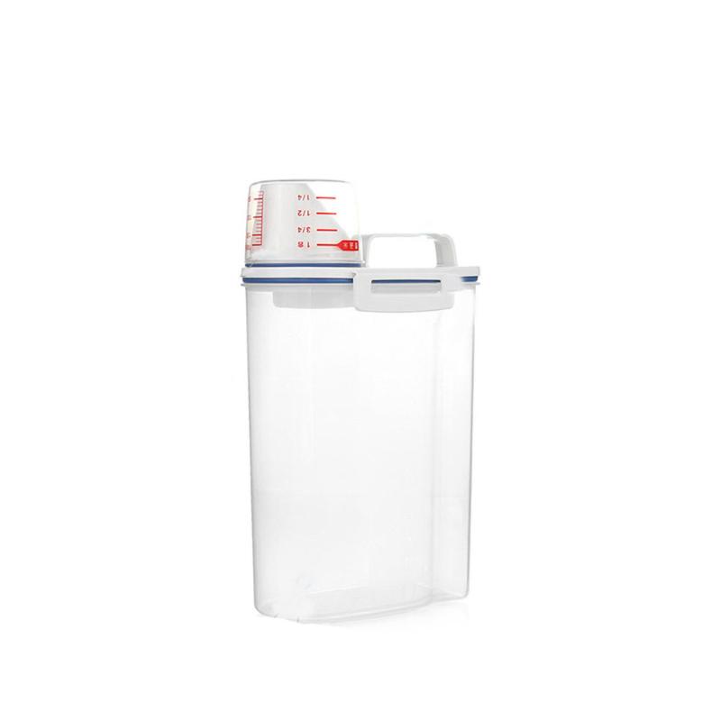 2L Plastic Cereal Dispenser Storage Box Kitchen Grain Rice Container Nice 15*7.5*29CM Portable Plastic Storage Box YL5
2L Plastic Cereal Dispenser Storage Box Kitchen Grain Rice Container Nice 15*7.5*29CM Portable Plastic Storage Box YL5