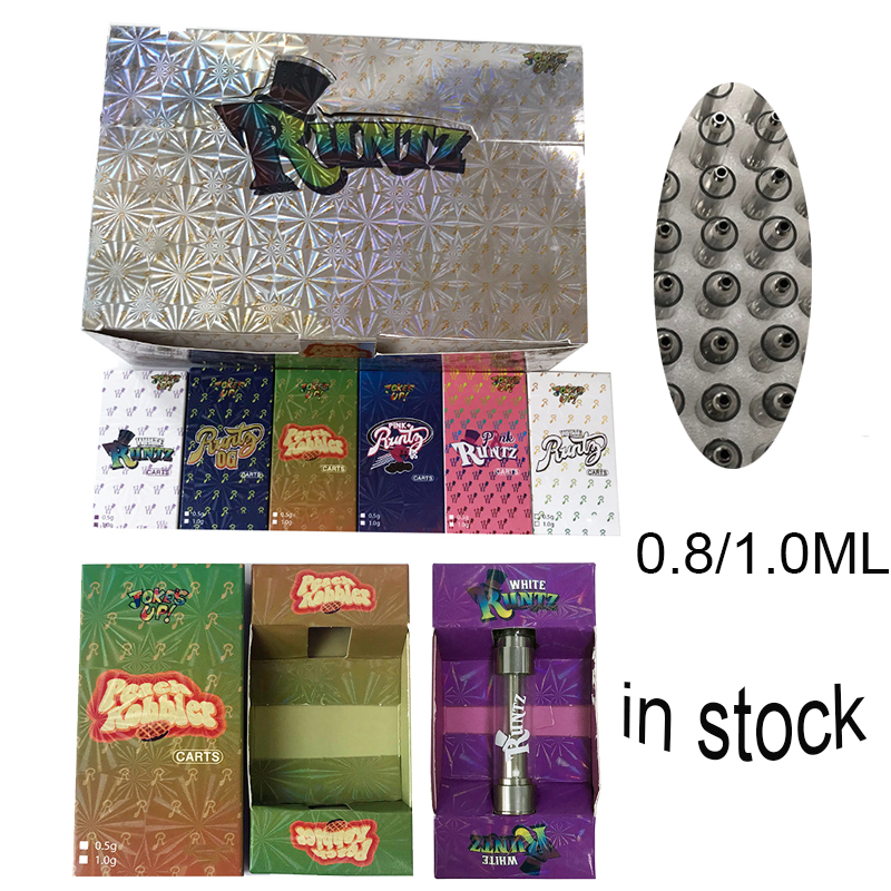 9 Srtains Runtz Vape Cartridges Packaging 0.8ml 1.0ml Atomizers Ceramic Coil Carts Thick Oil empty Vapes Pens Vaporizer Electronic Cigarettes
9 Srtains Runtz Vape Cartridges Packaging 0.8ml 1.0ml Atomizers Ceramic Coil Carts Thick Oil empty Vapes Pens Vaporizer Electronic Cigarettes