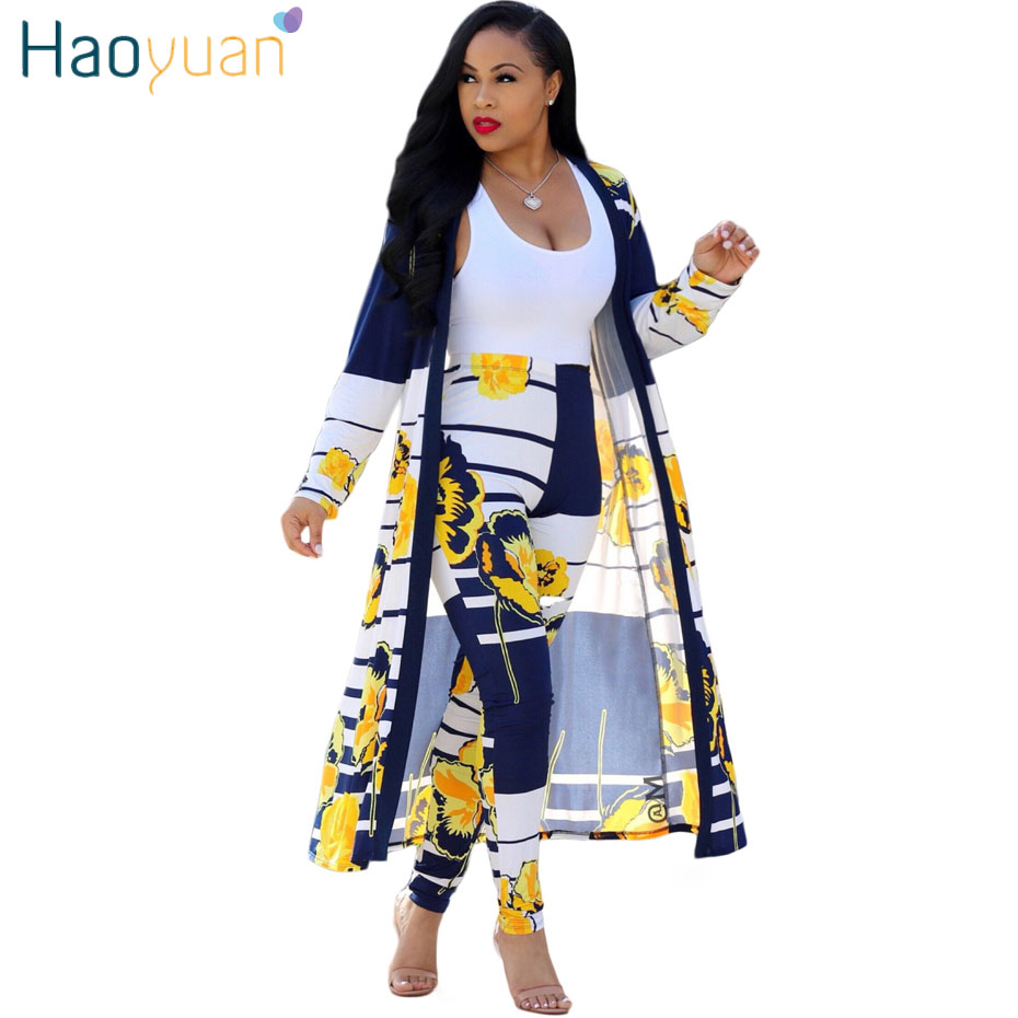 HAOYUAN 2 Piece Set Women 2018 Plus Size Cardigan Long Trench Top And Bodycon Pants Suit Casual Clothes Summer Two Piece Outfits, Blue
HAOYUAN 2 Piece Set Women 2018 Plus Size Cardigan Long Trench Top And Bodycon Pants Suit Casual Clothes Summer Two Piece Outfits, Blue