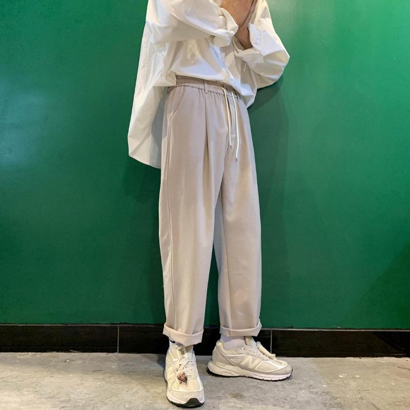2020 Men' Fashion Baggy Elastic Casual Pants High-quality Haren Pants Streetwear Black/khaki Color Trousers Plus Size -2XL
2020 Men' Fashion Baggy Elastic Casual Pants High-quality Haren Pants Streetwear Black/khaki Color Trousers Plus Size -2XL