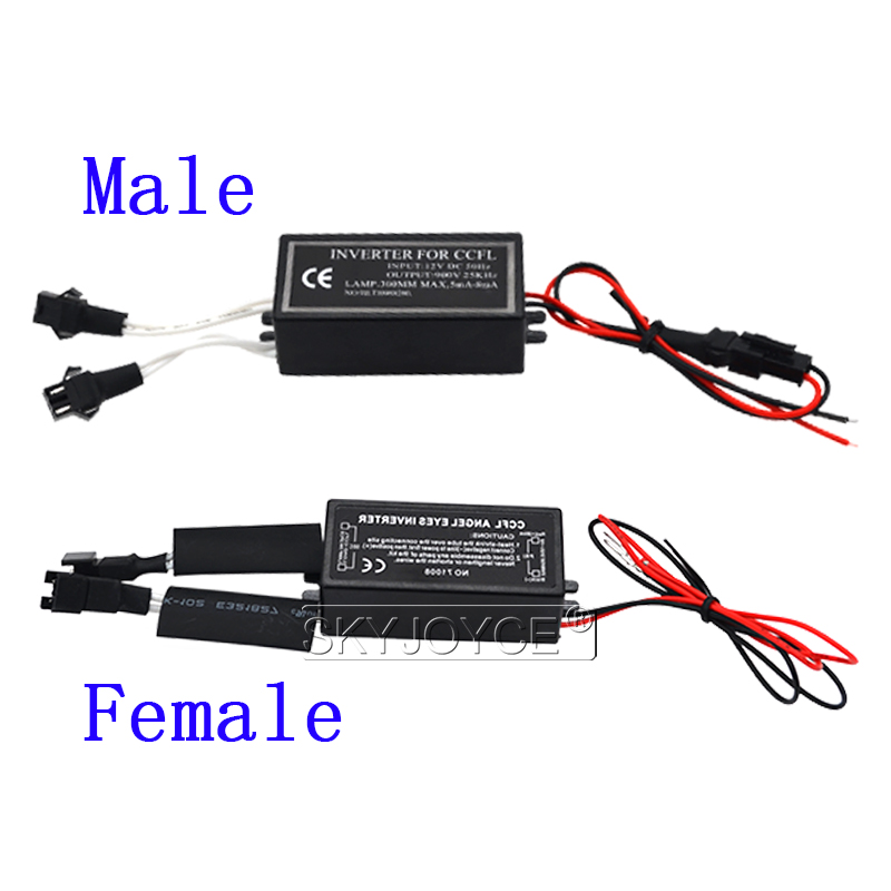 SKYJOYCE 10PCS Female Male Spare Inverter Ballast For Driver CCFL Angel Eyes Halo Rings E36 E39 E46 E53 Car Light Accessories
SKYJOYCE 10PCS Female Male Spare Inverter Ballast For Driver CCFL Angel Eyes Halo Rings E36 E39 E46 E53 Car Light Accessories