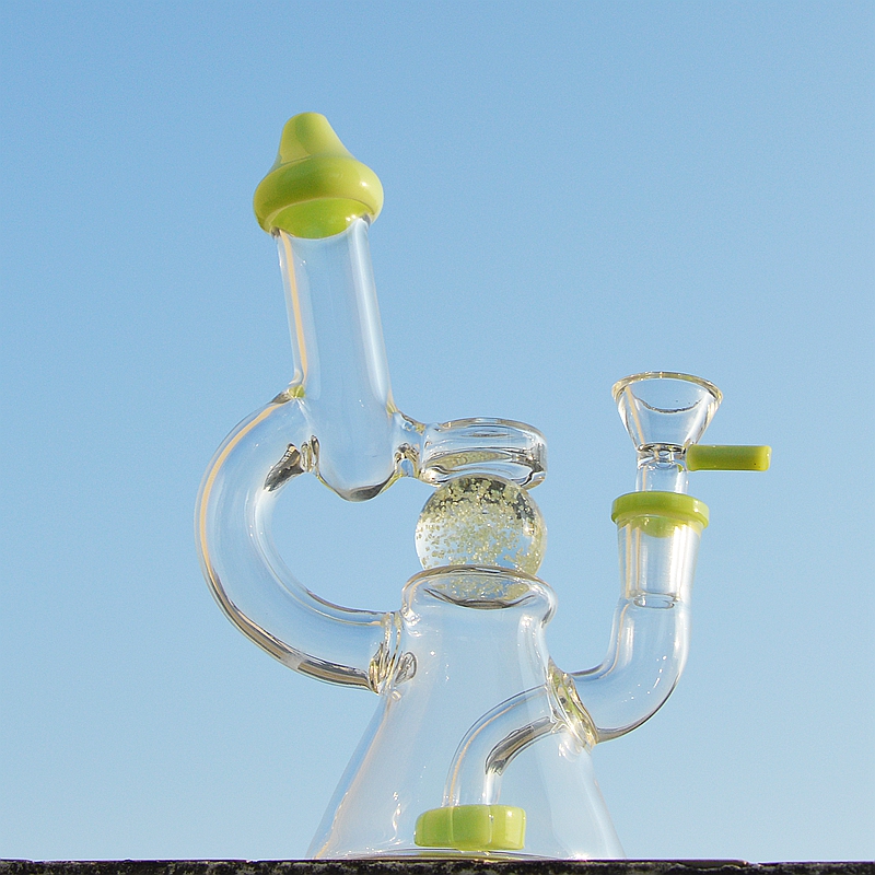 Green Purple Glass Bongs Showerhead Perc Beaker Bong Glow In The Dark Oil Dab Rigs Slitted Donut Perc Water Pipes With Bowl XL-341
Green Purple Glass Bongs Showerhead Perc Beaker Bong Glow In The Dark Oil Dab Rigs Slitted Donut Perc Water Pipes With Bowl XL-341
