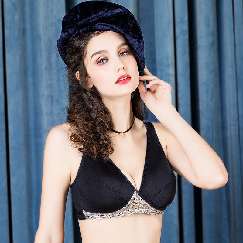 Sexy Solid Women Bra Breathable Seamless bra Women's Sexy Adjustable Crossing Extra-Elastic Breathable Lace Suckling #F, Navy
Sexy Solid Women Bra Breathable Seamless bra Women's Sexy Adjustable Crossing Extra-Elastic Breathable Lace Suckling #F, Navy