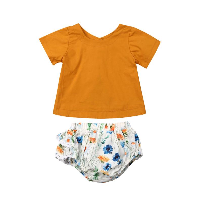 Summer Baby Girl Set Mustard T-shirt + Shorts Sets for Kids Children Suit Fashion Kids Clothes, Yellow
Summer Baby Girl Set Mustard T-shirt + Shorts Sets for Kids Children Suit Fashion Kids Clothes, Yellow