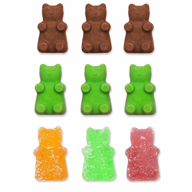 Cake Tools Practical Cute Gummy Bear 50 Cavity Silicone Tray Make Chocolate Candy Ice Jelly Mold DIY Children