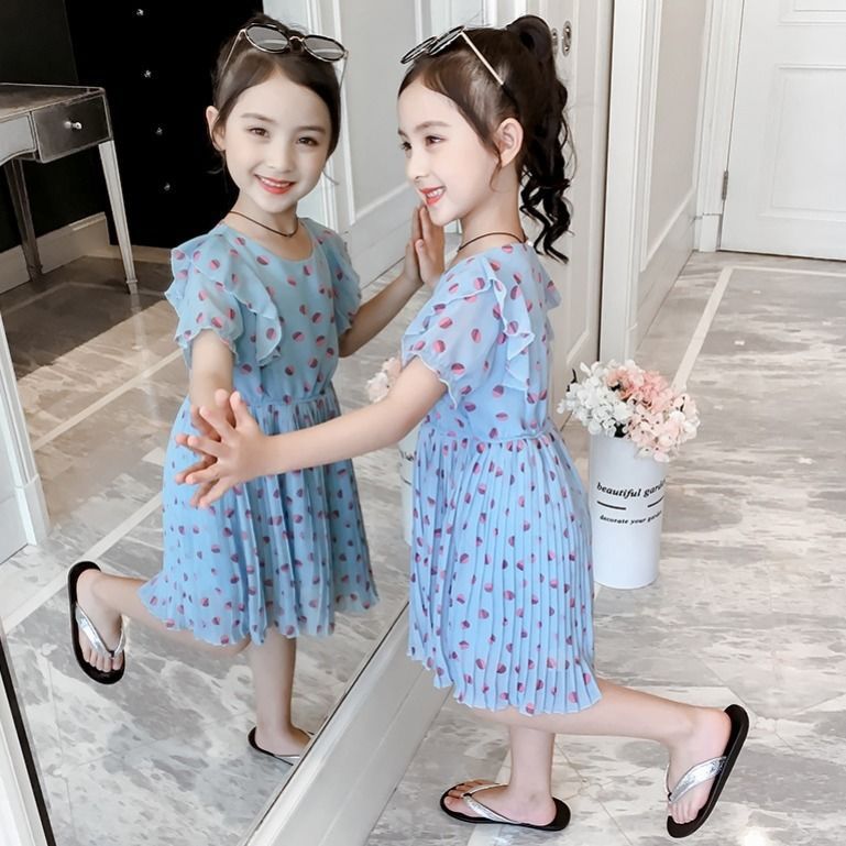 Girl's skirt summer thin style foreign children's dress summer super FAIRY princess skirt middle child 8 10 12 14 years 216, Pink
Girl's skirt summer thin style foreign children's dress summer super FAIRY princess skirt middle child 8 10 12 14 years 216, Pink
