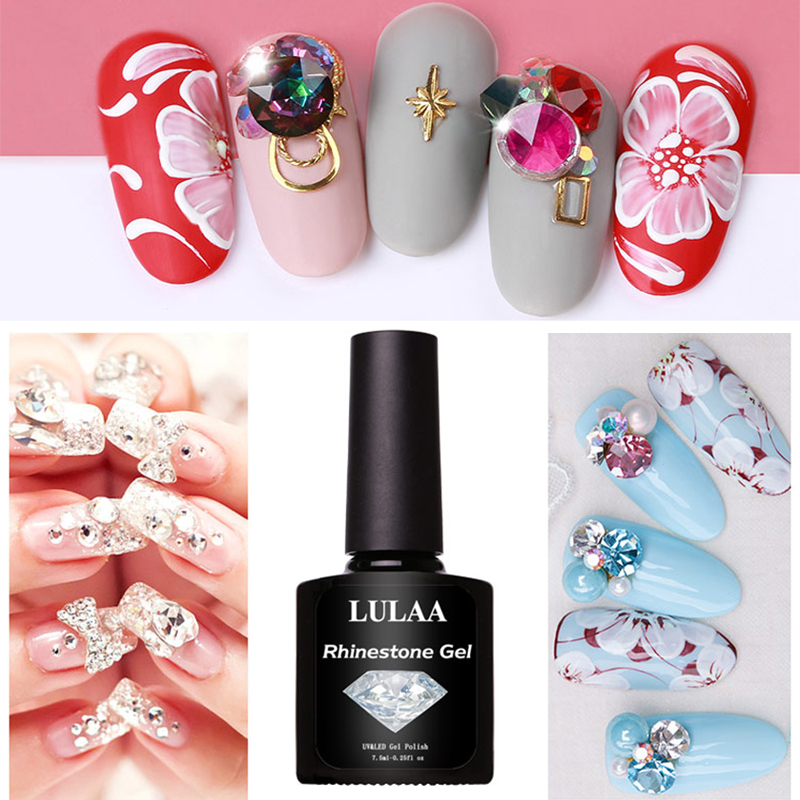 1 Bottle Nail Art Rhinestone Gel Glue Super Sticky Adhesive UV Gel Fast Drying DIY Nails Art Crystal Gems Jewelry Decoration, Dark grey
1 Bottle Nail Art Rhinestone Gel Glue Super Sticky Adhesive UV Gel Fast Drying DIY Nails Art Crystal Gems Jewelry Decoration, Dark grey