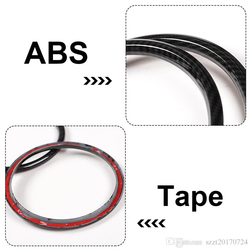 Car Instrument panel ABS Decoration Trim Ring For Ford Mustang 2015-2018 High Quality Auto Interior Accessories
