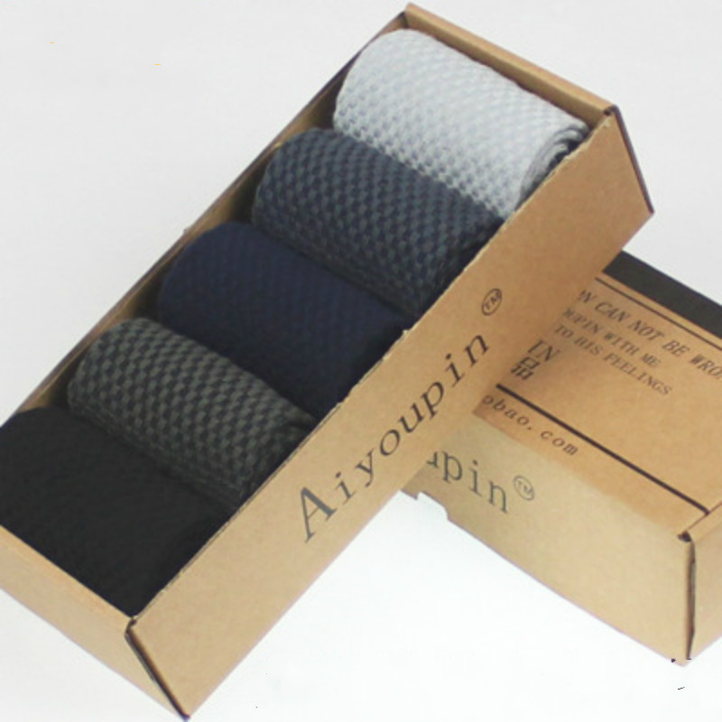 5 Pairs Men Bamboo Fiber Standard Solid Color Socks Brand New Casual Business Mens Gift Box Sets Crew Socks Size 44, Mix 5 colors
5 Pairs Men Bamboo Fiber Standard Solid Color Socks Brand New Casual Business Mens Gift Box Sets Crew Socks Size 44, Mix 5 colors