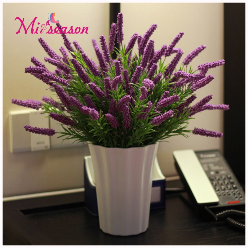 Romantic Provence decoration lavender flower silk artificial flowers grain decorative Simulation aquatic plants for Wedding, Purple
Romantic Provence decoration lavender flower silk artificial flowers grain decorative Simulation aquatic plants for Wedding, Purple