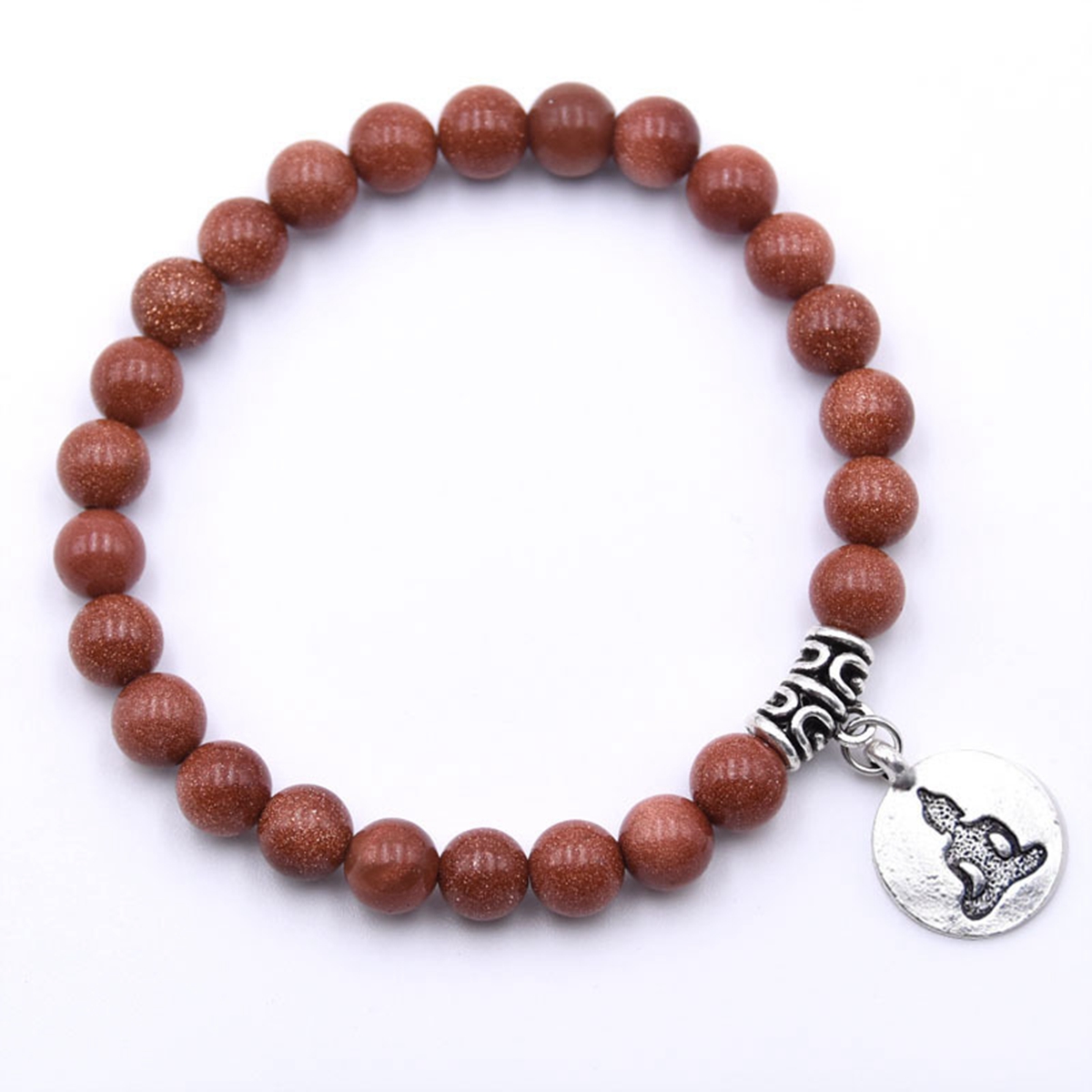 Real Lava Rock Bracelet Ladies Essential Oil Aromatherapy Ideal Stress and Anxiety Buddha Bracelet Meditation Yoga Jewelry