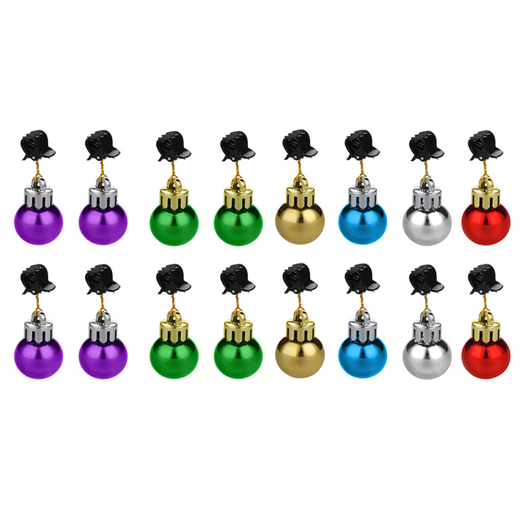 Christmas Beard Hanging Ornaments Santa Claus Decor Santa Claus Beard Bell Clip christmas tree decorations kerst decorative 160pcs