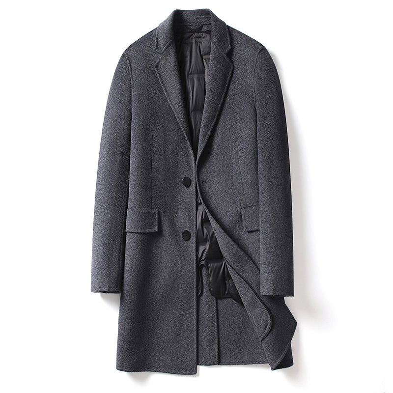 PAULKONTE 2019 New Men's Long Coat High Quality Fashion Turndown Collar Trend Gentleman Wild Men's Jacket (With Liner Filling, Black
PAULKONTE 2019 New Men's Long Coat High Quality Fashion Turndown Collar Trend Gentleman Wild Men's Jacket (With Liner Filling, Black