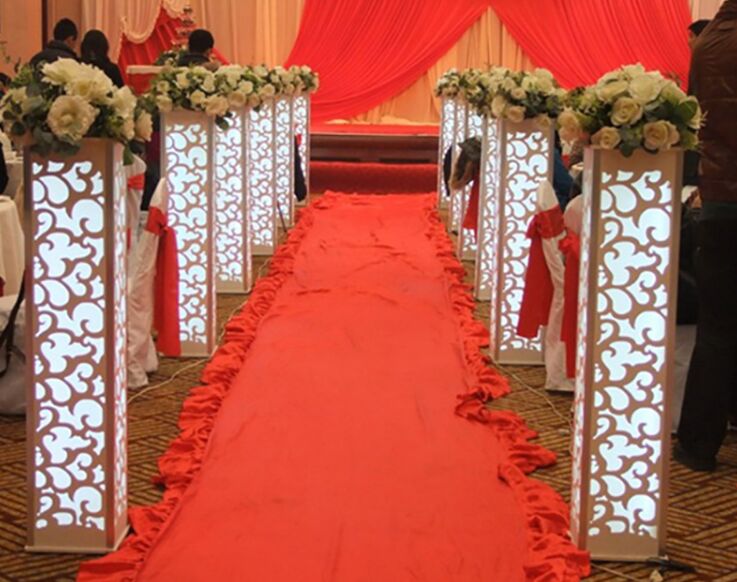 115*20*20cm Luxury Party Decoration Wedding Carved Pillar Half Carving Design Wedding Road Lead Stand With Led
115*20*20cm Luxury Party Decoration Wedding Carved Pillar Half Carving Design Wedding Road Lead Stand With Led
