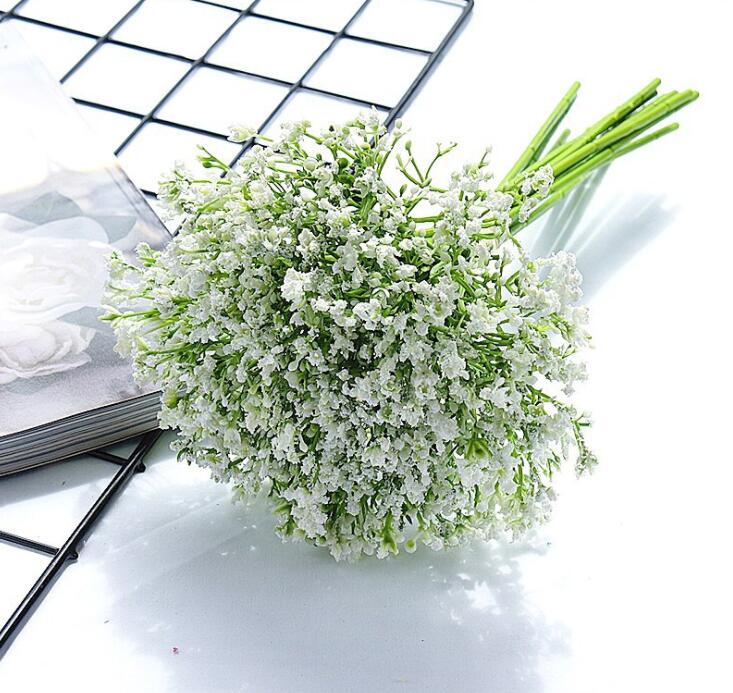 Artificial flowers baby's breath 16 pieces Gypsophila one bouquet Babysbreath Bouquet For Wedding Decorations wedding bouquet