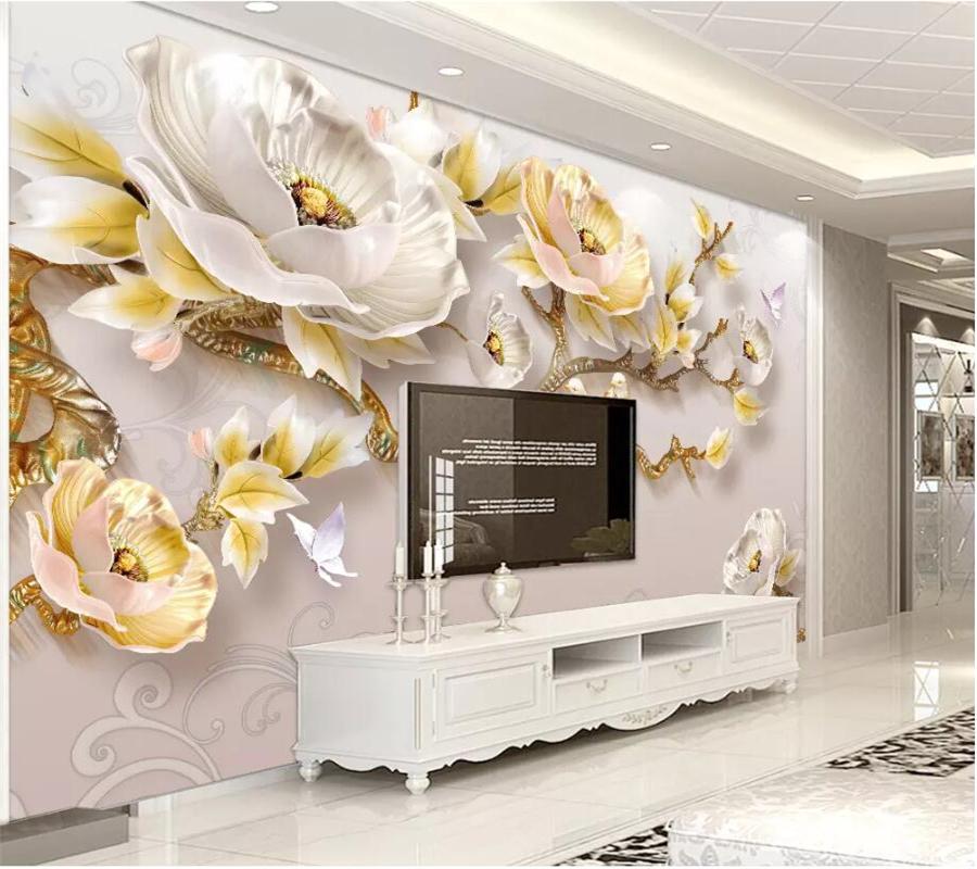 mural Custom wallpaper Modern minimalist 3D embossed peony new Chinese TV background wall Living room room custom background, As pic
mural Custom wallpaper Modern minimalist 3D embossed peony new Chinese TV background wall Living room room custom background, As pic