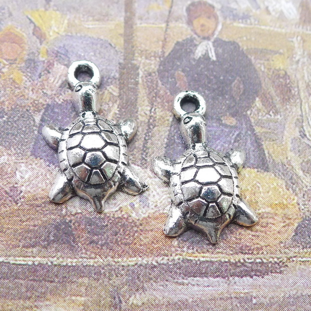 B0230 17*10mm Tortoise Ancient Silver Combine Gold Product Parts 200 Individual / Package 1.1 G
B0230 17*10mm Tortoise Ancient Silver Combine Gold Product Parts 200 Individual / Package 1.1 G