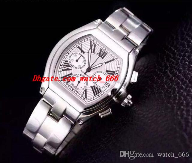 2 Style Free Shipping Men Roadster Large Stainless Steel 2510 Silver Dial Date Quartz Stainless Steel Bracelet Watch Men Watch Men's Watch
2 Style Free Shipping Men Roadster Large Stainless Steel 2510 Silver Dial Date Quartz Stainless Steel Bracelet Watch Men Watch Men's Watch