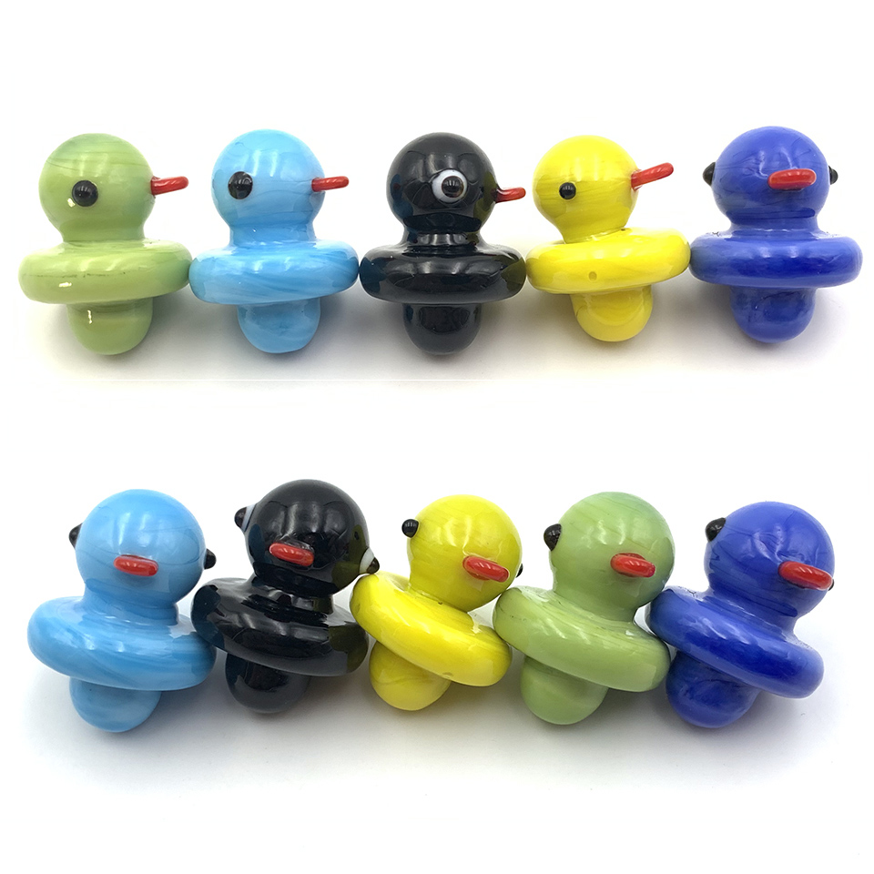 Solid Colored Glass Yellow Duck UFO Smoking Carb Cap Dome For Quartz Banger Nails Glass Bongs Water Pipes Dab Oil Rigs Thermal
Solid Colored Glass Yellow Duck UFO Smoking Carb Cap Dome For Quartz Banger Nails Glass Bongs Water Pipes Dab Oil Rigs Thermal