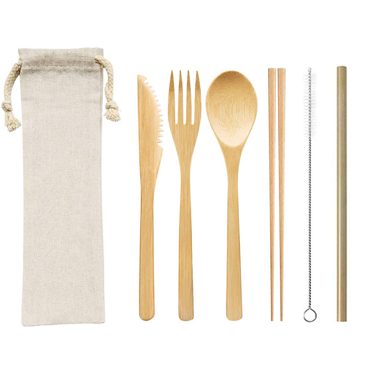Bamboo knife fork spoon travel sets cutlery disposable 100% degradable eco friendly for outdoor and picnic
Bamboo knife fork spoon travel sets cutlery disposable 100% degradable eco friendly for outdoor and picnic