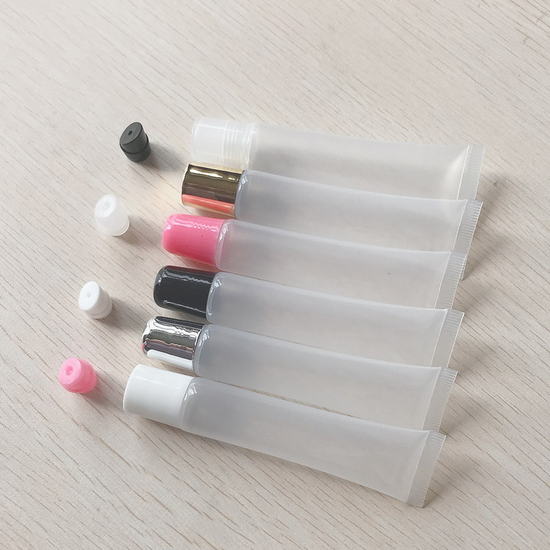 50pcs 10ml 15ml Empty Lipstick Tube,Lip Soft Hose,Makeup Squeeze Sub-bottling,Clear Plastic Lip Gloss Container F606 
50pcs 10ml 15ml Empty Lipstick Tube,Lip Soft Hose,Makeup Squeeze Sub-bottling,Clear Plastic Lip Gloss Container F606
