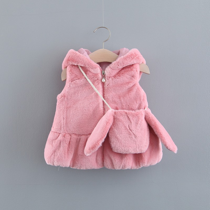 Kids Outerwear Baby Girls Faux Fur Vest Autumn Winter Fashion Thick Warm Waistcoat Baby Girl Christmas Clothes 
Kids Outerwear Baby Girls Faux Fur Vest Autumn Winter Fashion Thick Warm Waistcoat Baby Girl Christmas Clothes
