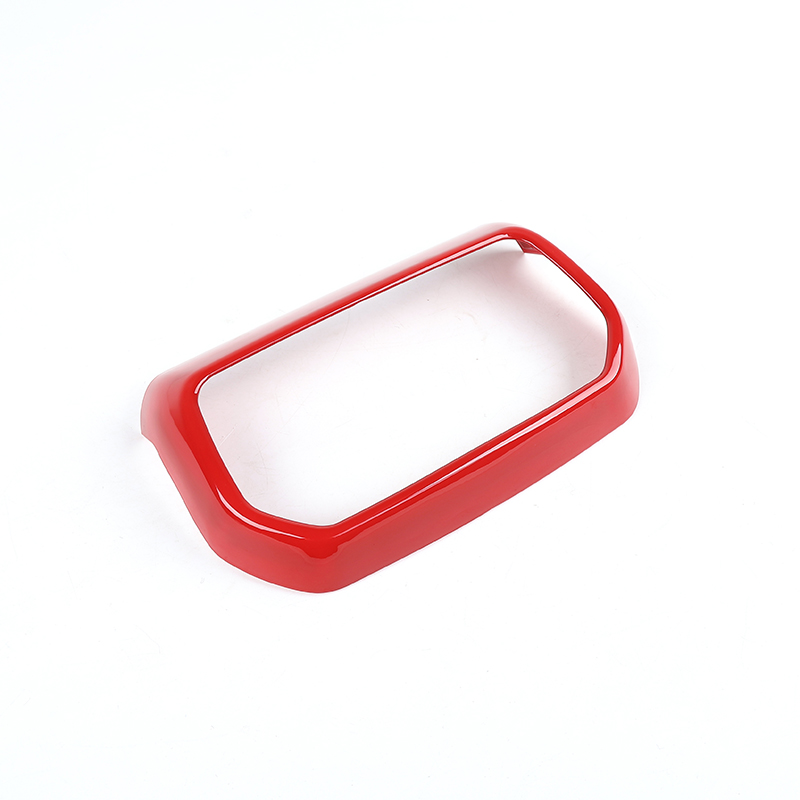 Car Rear Exhaust Vent Decorative Cover Red For Jeep Wrangler JL 2018 Factory Outlet High Quatlity Auto Internal Accessories