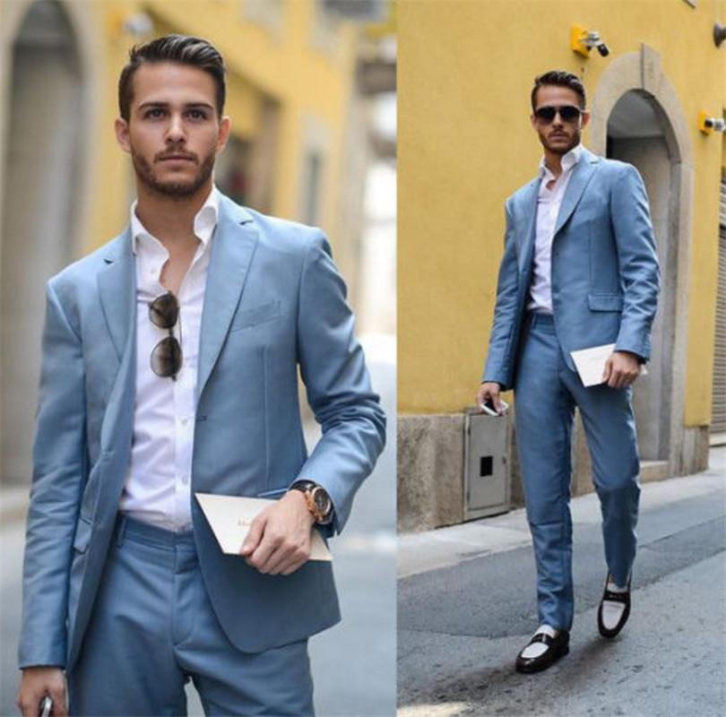 New Light Bule Jacket Men Suit Laple Notch Suits (Jacket + Pants) Suit Fashion Slim Fit Men Clothing Casual Suits, Navy blue
New Light Bule Jacket Men Suit Laple Notch Suits (Jacket + Pants) Suit Fashion Slim Fit Men Clothing Casual Suits, Navy blue