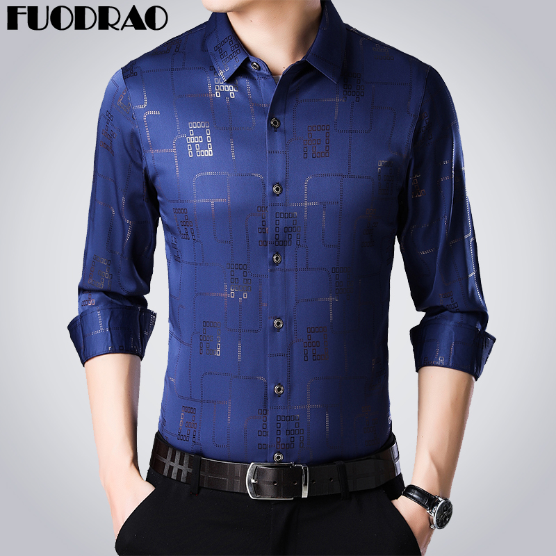 New Brand Casual Shirts Men Luxury Print Spring Long Sleeve Camisa Masculina Slim Fit Social Shirts Men Clothing E011, Black
New Brand Casual Shirts Men Luxury Print Spring Long Sleeve Camisa Masculina Slim Fit Social Shirts Men Clothing E011, Black