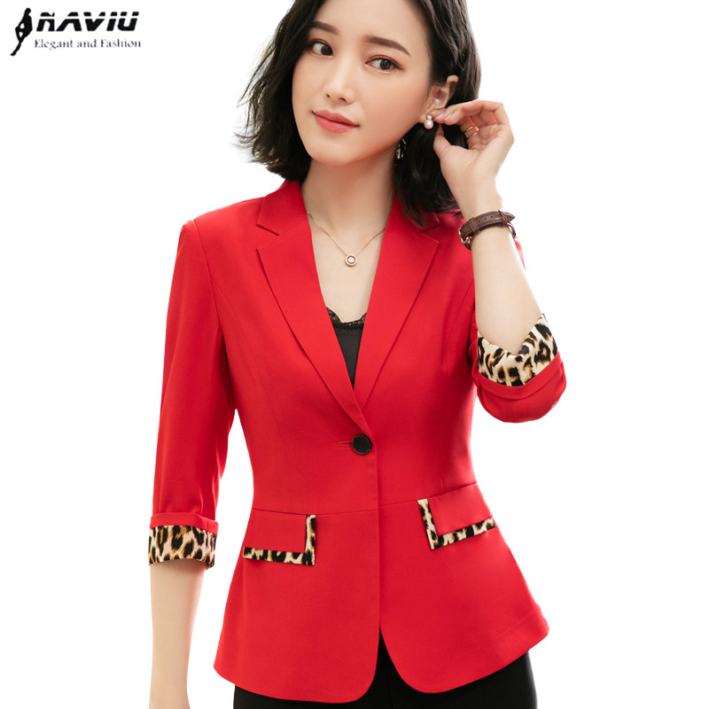 Fashion leopard patchwork Blazer women summer 2019 New formal half sleeve jacket office ladies plus size casual coat, White blazer
Fashion leopard patchwork Blazer women summer 2019 New formal half sleeve jacket office ladies plus size casual coat, White blazer