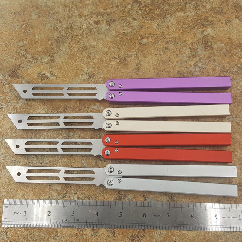 Triton One channel Aluminum Bushing system butterfly trainer training knife not sharp Crafts Martial arts Collection knivess xmas gift
Triton One channel Aluminum Bushing system butterfly trainer training knife not sharp Crafts Martial arts Collection knivess xmas gift
