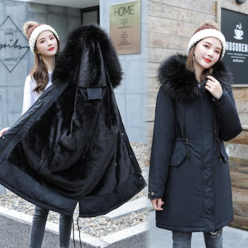 Samgpilee Two Sides Wear Women Parkas Winter Jackets Coats Faux Fur Hooded Casual Long Parkas Cotton Wadded Ladies Overcoat, Blue 1
Samgpilee Two Sides Wear Women Parkas Winter Jackets Coats Faux Fur Hooded Casual Long Parkas Cotton Wadded Ladies Overcoat, Blue 1