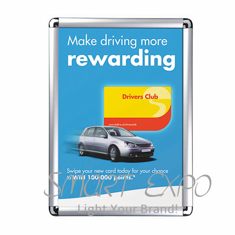 B1 Snap Frame Cheap Wall Mounted Picture Frame Menu Board Poster Frame With 25mm Round Or Mitered Corner Customized Sizes
B1 Snap Frame Cheap Wall Mounted Picture Frame Menu Board Poster Frame With 25mm Round Or Mitered Corner Customized Sizes